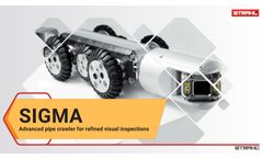 SIGMA 100 HD Pipe Inspection Robot Camera