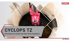 Fiberscope - Model Strahl Cyclops TZ - Manhole Zoom Camera - Brochure