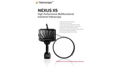 Fiberscope - Model Nexus X5 - Multifunctional Industrial 3D Measurement Videoscope - Brochure