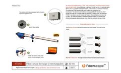 Fiberscope - Model Cesyco HTN40I - Video Furnace Borescope - Interchangeable Direction of View - Brochure