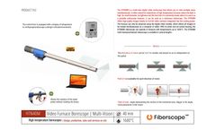 Fiberscope - Model Cesyco HTN40M - Video Furnace Borescope - Multi-Vision - Brochure