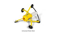 Universal Roller Skid for Sewer and Drain Cameras