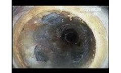 Inspection of a clogged drain by Viper Drain Camera