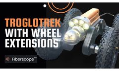 TROGLOTREK Sewer Crawler with Wheel Extensions - Video