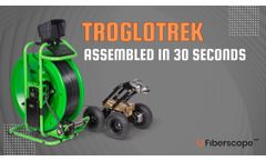Troglotrek Robotic Sewer Crawler Quick Assembly - 30 Seconds - Video