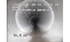 Inspection of 30 Inch Diameter Pipe with GECKO 9060 Robot Video