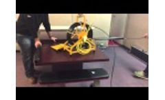 Drain Scope Camera Head Passing Through 1.5" Pipe 90 Degree Elbow - Video
