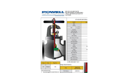  	Model MSS SP-85 - Iron Globe Valves - Brochure