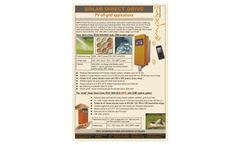 Emponi - Model SDD 5.5kW-850V - Solar Direct Drives Brochure