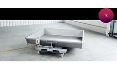 Grape Pomace Tipping Tray