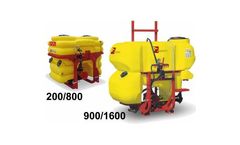 MERLO - Model 100-200-300-400-600-800-900-1100-1300-1600 - Boom Mounted Sprayers