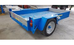 Pupin-Rimorchi - Model 15PI - External Wheel Track Carrier