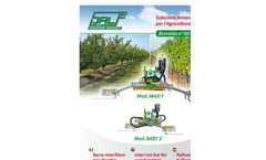 Inter Row Bar for Weed Control Brochure