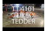 Pequea TT4101 4 rotor tedder features Video