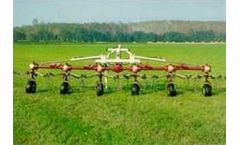 Mainardi - Model 540 - Hay Spreader/Turner with 6 Spindles and 6 Arms