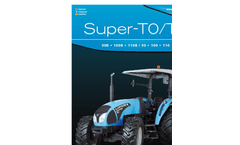 Landini - Model T0-T3 Series - Tractors Brochure