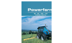 Powerfarm - Model 1104D series - Tractors Brochure
