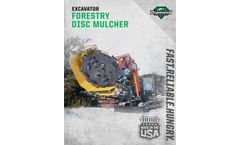 Diamond - Model PRO X - Excavator Disc Mulcher - Brochure