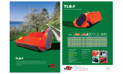  	Lipa - Model TLBE-D - Hydraulic Mulching Head - Brochure