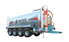 Grazioli - Model EUROPA 440/4 Series - 4-Axle Slurry Tank