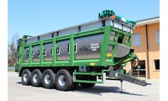 Grazioli - Model GENIUS BS 440/4 Series - Manure Spreader Trailers