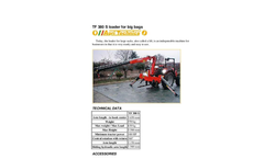Tecnomeccanica - Model TF 380 S - Loader for Big Bags Brochure
