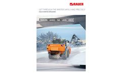 Rauch - Model SA 360 - Winter Spreader - Brochure