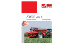 Rauch - Model MDS 8.2 - Disc Spreader- Brochure