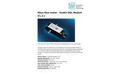 IST AG - Model EvaKit OOL Module V1.2.1 - Mass Flow Meter - Brochure