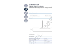 IST AG Out of Liquid Sensors - Data Sheet