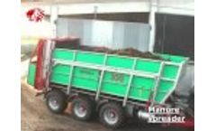 Bertuola Trailer, Dumper, Slurry Tank, Manure Spreader, Flatcar Bio Gas, Silage, Anaerobic Digester - Video