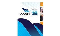 WWETT - Water & Wastewater Equipment, Treatment & Transport Show 2016 - Brochure