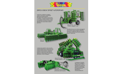 Disc Harrows Self-Loading Brochure