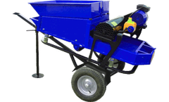 Mipe-Viviani - Model OLICERNE - Olive Cleaning, Sorting and Defoliation Trolley