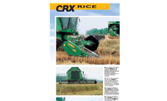 Model CRXRice - Folding Grain Platforms System Brochure