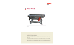 Delta Trio - Model XS/XM/XL/XXL - Sorting Table Brochure