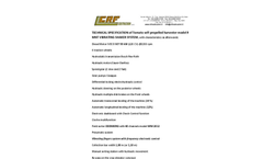 CRF - Model RPL 2017 N45 - Self Propelled Tomato Harvester - Brochure
