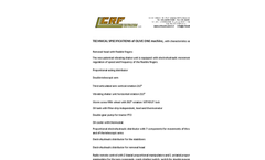 CRF - Model Olive One - Self-Propelled Tracked Harvester - Brochure