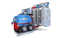 LArcobaleno - Model TRS-L - Narrow Self-Levelling Tunnel Sprayer