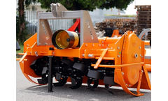 Deleks - Model DFH-150 - Heavy Rotavator Tiller for Tractors