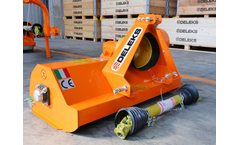 Deleks - 100cm Flail Mower for Compact Tractors