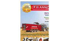 Model A 75 - Open Field Front Laterally Manure Spreader Brochure