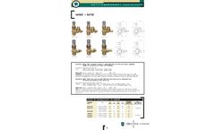 Agritech - Model M 82 - Spray Nozzles - Brochure