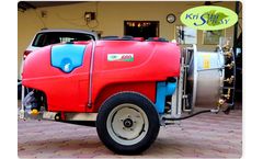 Krishispray - Model KX600V600DRG-FX - Double Fan Trailed Sprayer