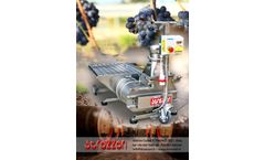 Strazzari - Model G6-150S - Pump for Grapes - Brochure