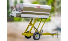 Strazzari - Model GRE - Liftable Grape Trailer with Auger