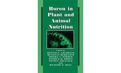 Boron in Plant and Animal Nutrition