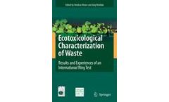 Ecotoxicological Characterization of Waste