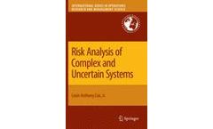 Risk Analysis of Complex and Uncertain Systems