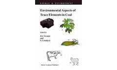 Environmental Aspects of Trace Elements in Coal